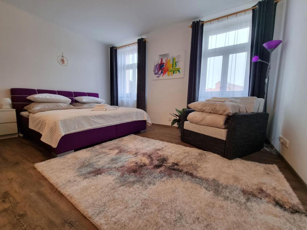 Velke Studio Na Velkem Namesti S Vybavenou Kuchyni Hradec Králové Eksteriør billede